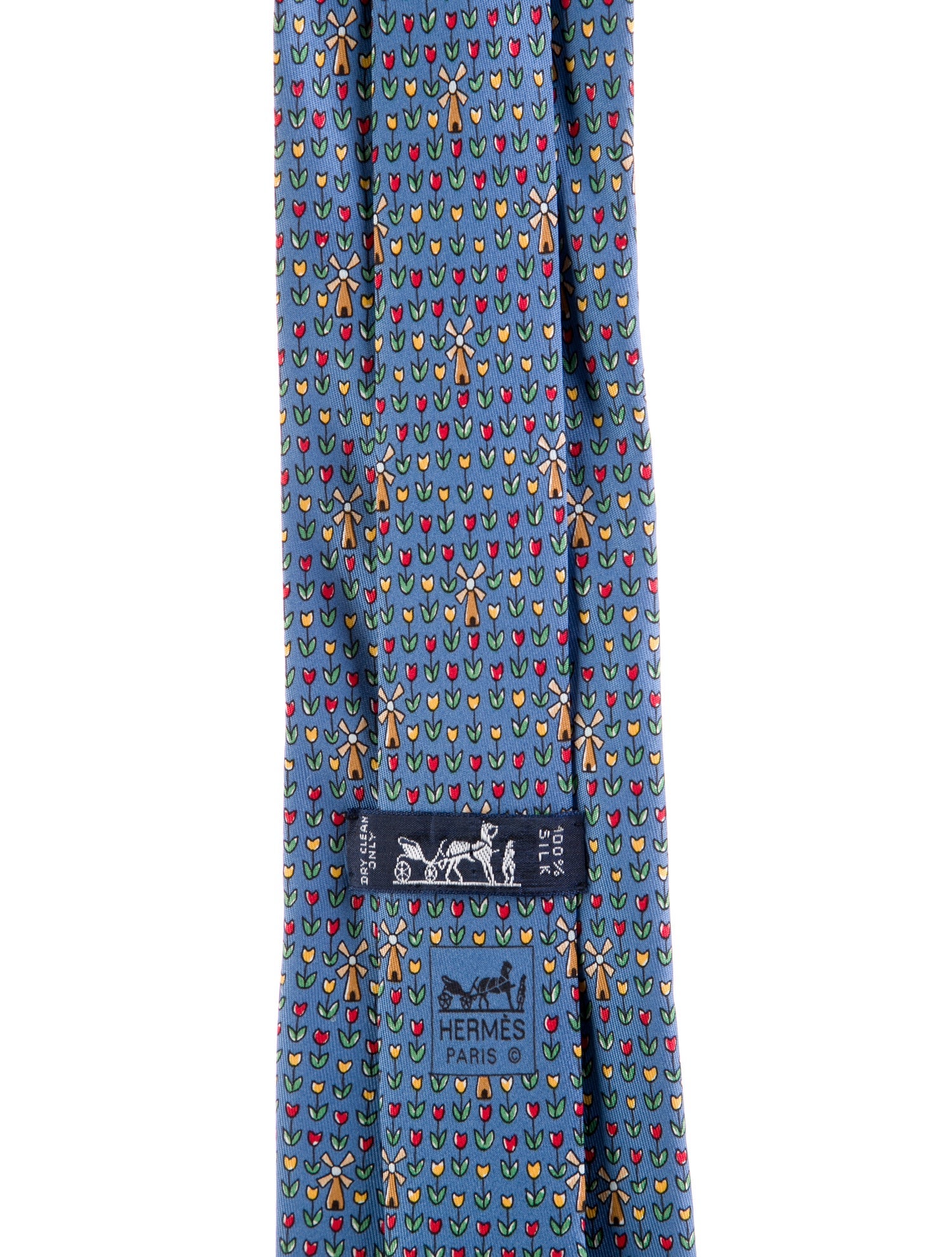 Hermès Silk Windmill Tie